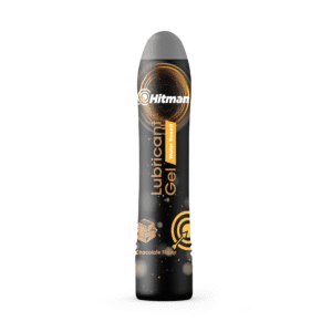 Hitman™ Dildo Shaped Gel 125ml Chocolate - Smooth Formula for Comfort and Hydration, Skin Safe, with Chocolate Scent, Ideal for Everyday Use and Special Moments